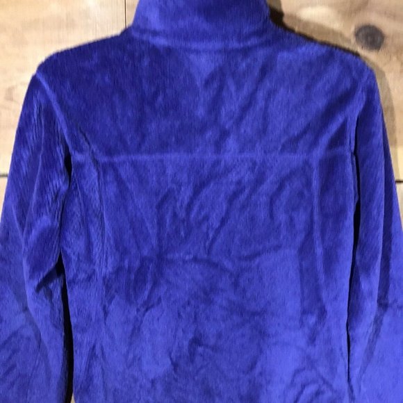 Patagonia 1/4 Button Pullover Fleece Jacket Coat Womens Size XS T-Snap Purple - Picture 9 of 10